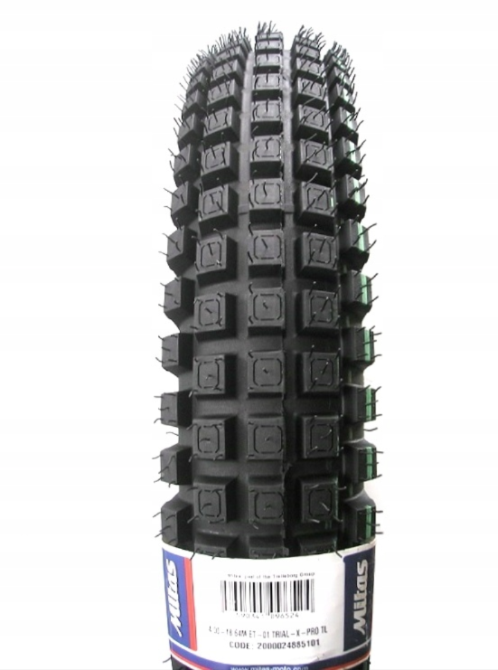 Mitas 攀爬车前胎 ET01 XPRO 竞技比赛使用 4.00-18 TL 64M