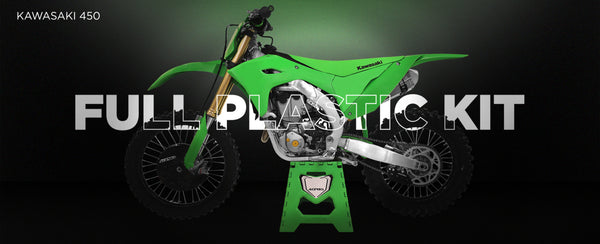 Acerbis 整套车身塑料套件 Kawasaki 250-450 2024-2026