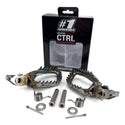 Onegripper 钛合金脚踏 KTM 250 EXC/300 EXC/350 EXC-F/450 EXC-F Husqvarna TE 250/TE 300 23-26