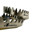 Onegripper 钛合金脚踏 KTM 250 EXC/300 EXC/350 EXC-F/450 EXC-F Husqvarna TE 250/TE 300 23-26