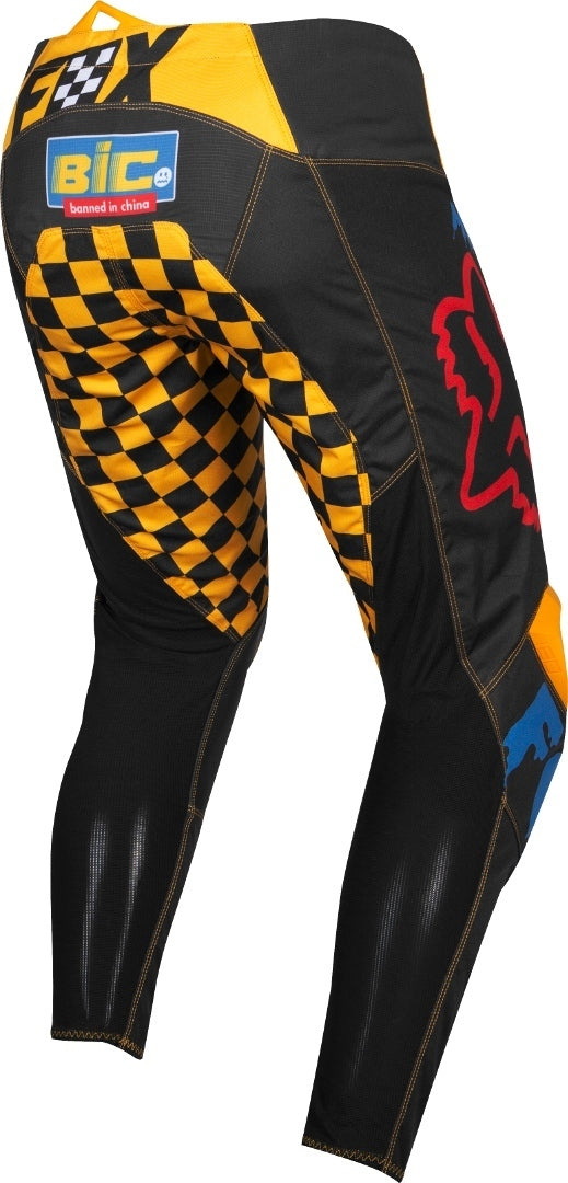 Fox 骑行裤 180 Czar Motocross Pants Black/Yellow