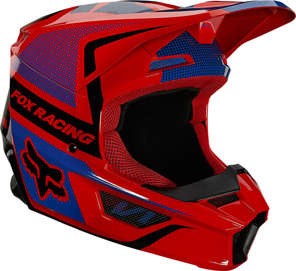Fox 头盔 V1 Mips Oktiv Helmet ECE [亮红]