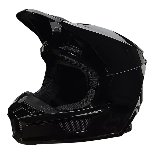 Fox 头盔 V1 Plaic Helmet ECE [亮黑]