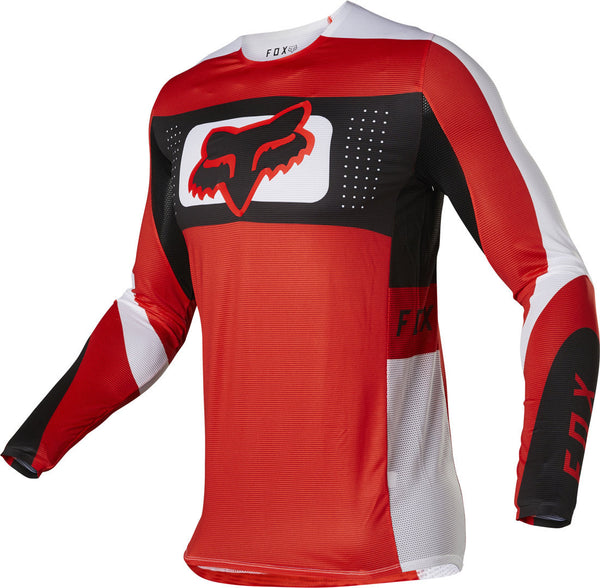 Fox 骑行衣 Flexair Mirer Motocross Jersey Red