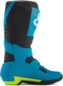 Fox 骑行靴 Comp Motocross Boots Blue/Yellow