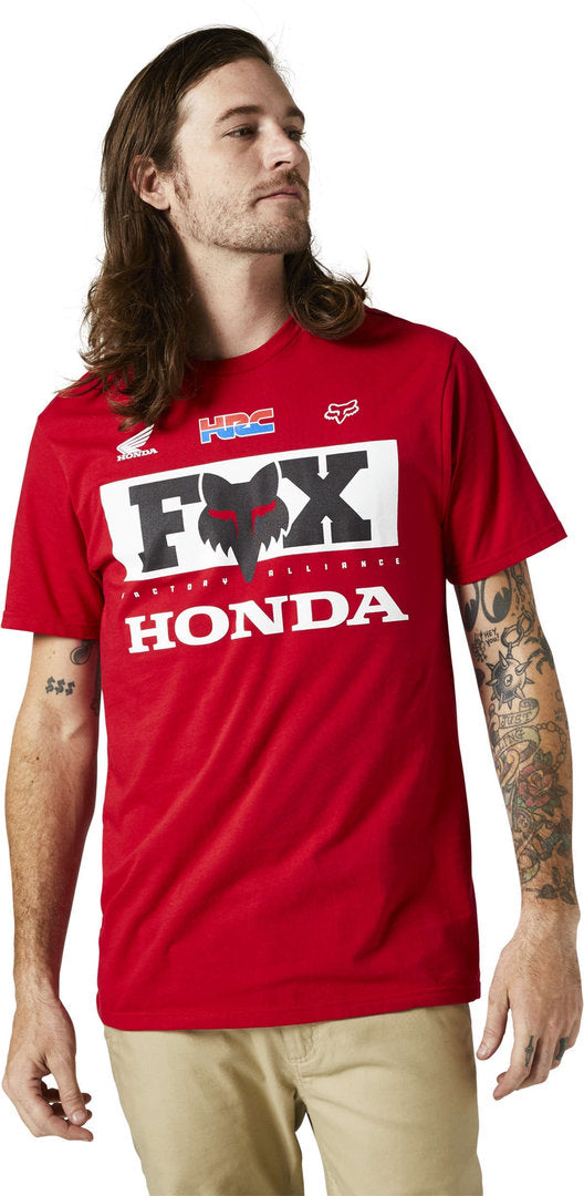 Fox T恤 Honda SS Premium T-Shirt Red