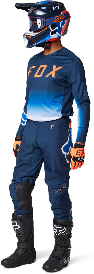 Fox 骑行衣 360 Fgmnt Motocross Jersey Dark Blue