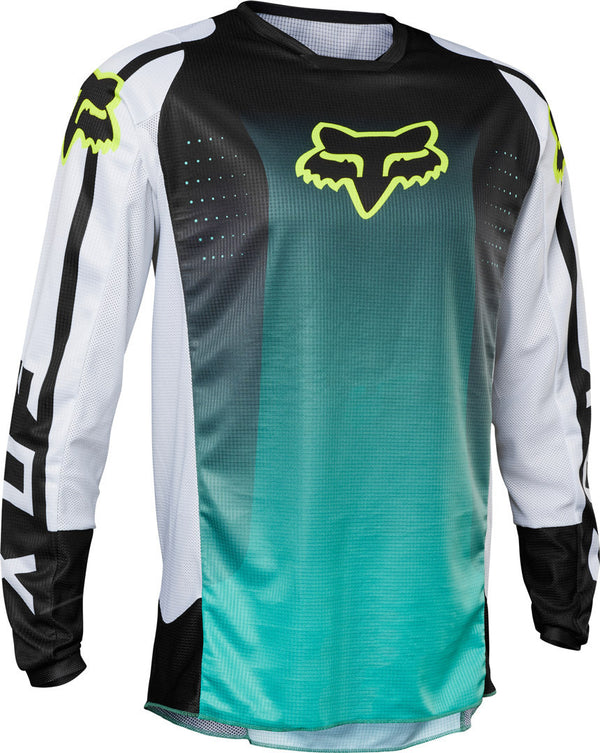 Fox 骑行衣 180 Leed Motocross Jersey Turquoise