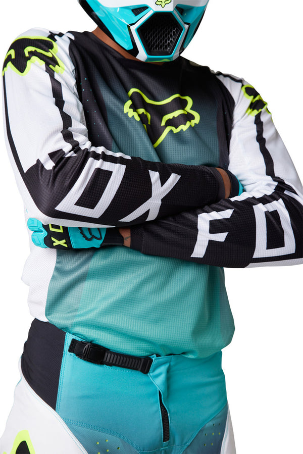 Fox 骑行衣 180 Leed Motocross Jersey Turquoise
