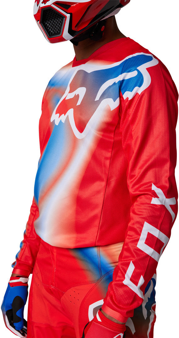 Fox 骑行衣 180 Toxsyk Motocross Jersey Red