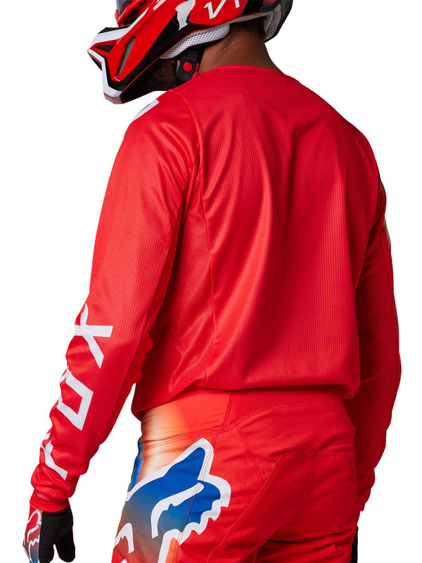 Fox 骑行衣 180 Toxsyk Motocross Jersey Red