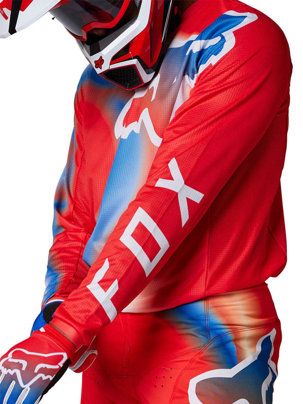 Fox 骑行衣 180 Toxsyk Motocross Jersey Red