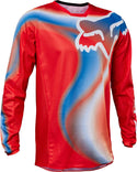 Fox 骑行衣 180 Toxsyk Motocross Jersey Red
