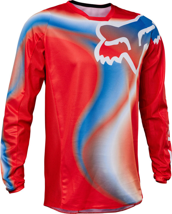 Fox 骑行衣 180 Toxsyk Motocross Jersey Red