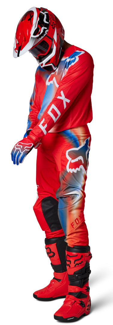 Fox 骑行衣 180 Toxsyk Motocross Jersey Red