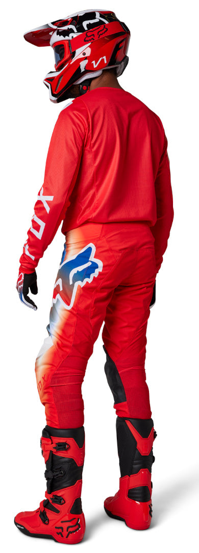 Fox 骑行衣 180 Toxsyk Motocross Jersey Red