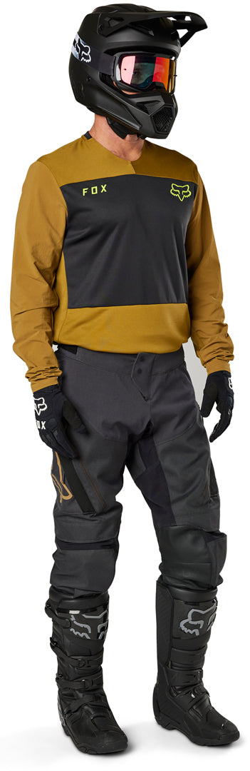 Fox 骑行衣 Defend Motocross Jersey Sand
