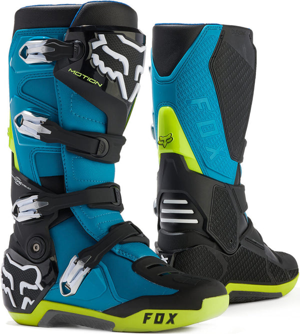 Fox 骑行靴 Motion Motocross Boots Blue/Black