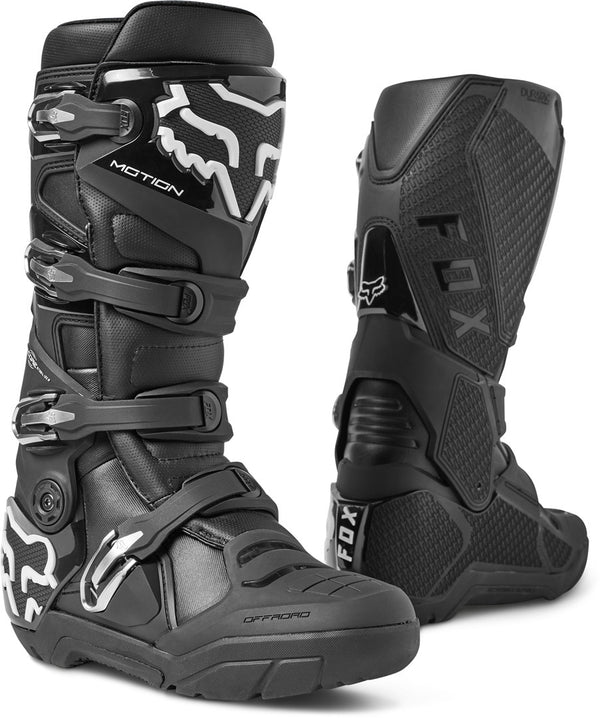 Fox 骑行靴 Motion X Waterproof Motocross Boots Black