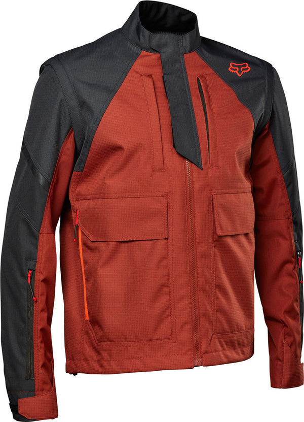Fox 骑行夹克 Defend Motocross Jacket Black/Red
