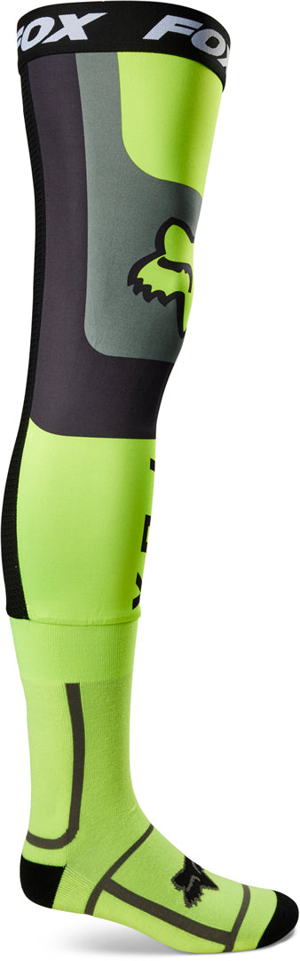 Fox 护膝 Flexair Knee Brace Motocross Socks Yellow