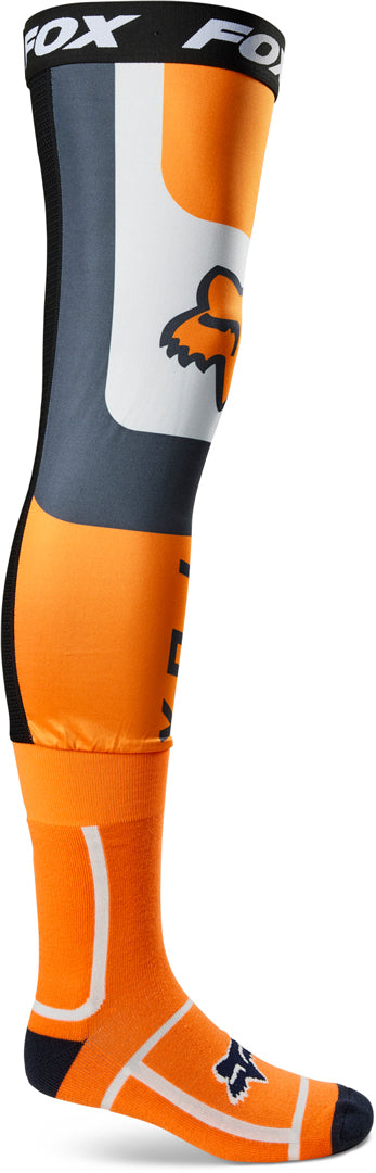 Fox 护膝 Flexair Knee Brace Motocross Socks Orange