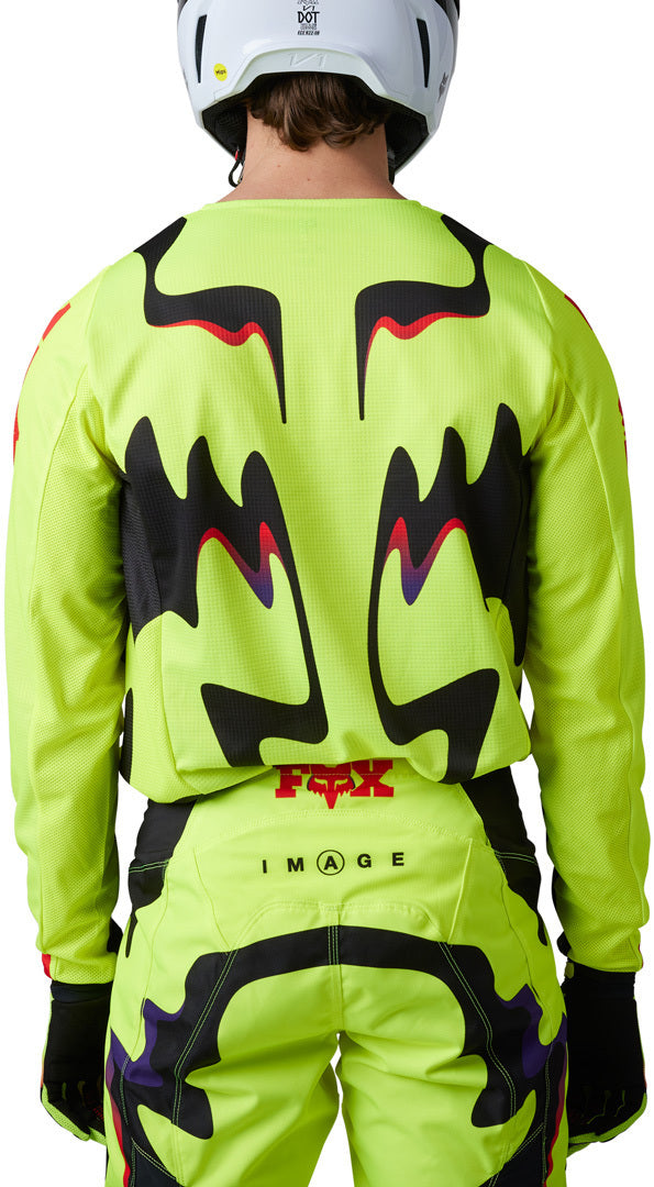Fox 骑行衣 180 Kozmik Motocross Jersey Yellow