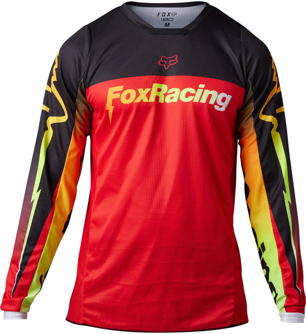 Fox 骑行衣 180 Statk Motocross Jersey Red