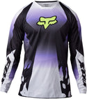 Fox 骑行衣 180 Morphic Motocross Jersey Black/White