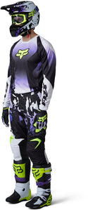 Fox 骑行衣 180 Morphic Motocross Jersey Black/White