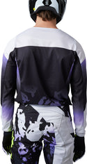Fox 骑行衣 180 Morphic Motocross Jersey Black/White