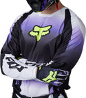 Fox 骑行衣 180 Morphic Motocross Jersey Black/White