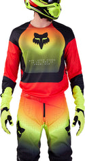 Fox 骑行衣 360 Revise Motocross Jersey Red/Yellow/Black