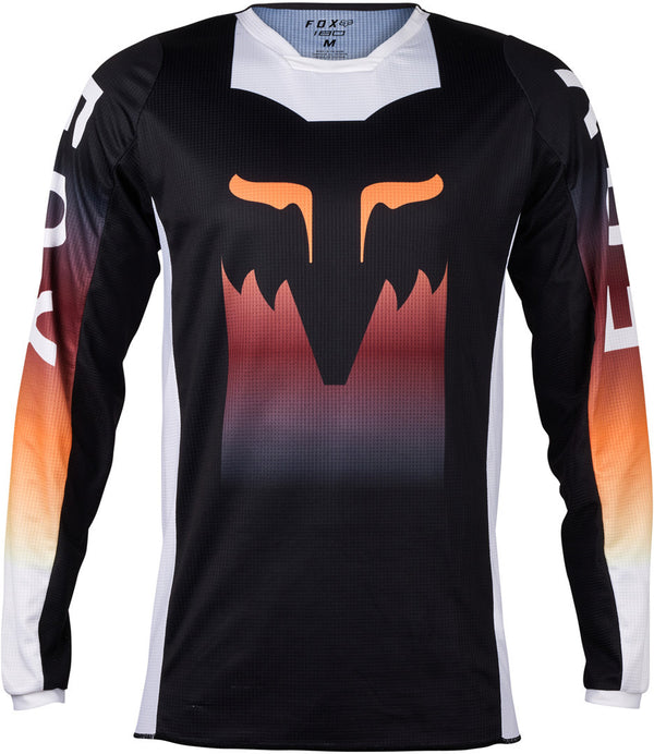 Fox 骑行衣 180 Flora Motocross Jersey Black