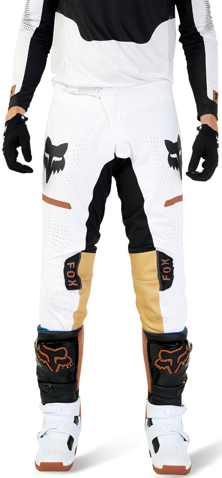 Fox 骑行裤 Flexair Optical Motocross Pants White/Black