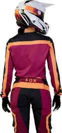 Fox 骑行衣 180 Ballast Ladies Motocross Jersey Black/Orange/Red