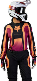 Fox 骑行衣 180 Ballast Ladies Motocross Jersey Black/Orange/Red