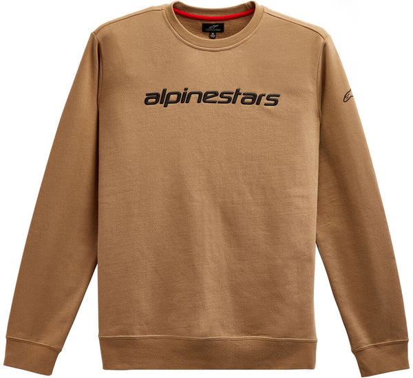 Alpinestars 卫衣 Linear Crew Fleece Sand/Black