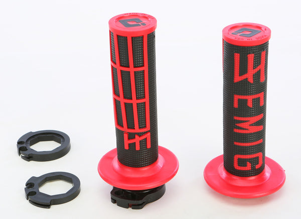 ODI 把套 紧锁式手把胶 Emig V2 Half Waffle Lock-On Grips