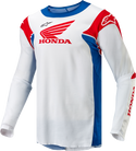 Alpinestars 骑行衣 Honda Racer Iconic Jersey White/Bright Blue/Bright Red
