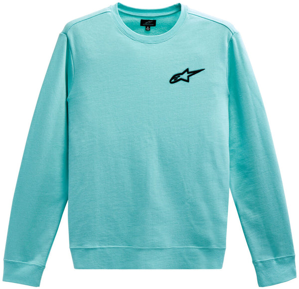 Alpinestars 卫衣 Ageless Crew Fleece Light Aqua
