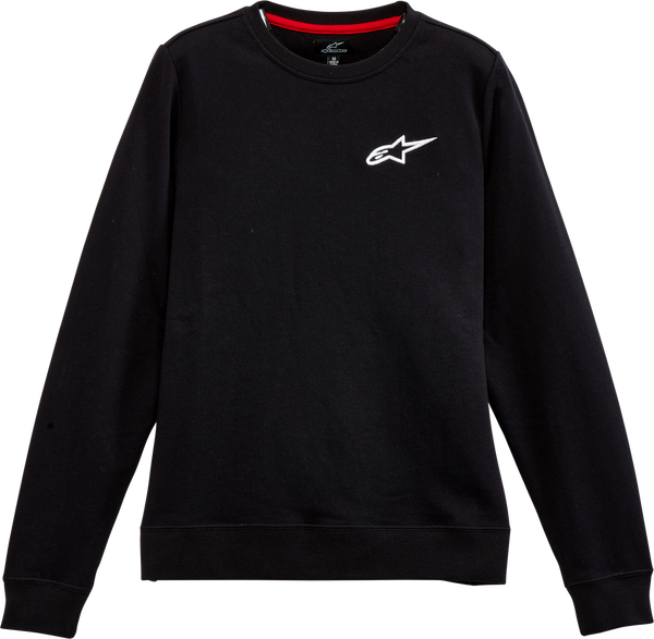 Alpinestars 女式 骑行夹克 Women's Ageless Chest Crew Fleece Black Women's
