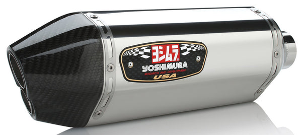 YOSHIMURA 排气管 EXHAUST RACE R-77D 3QTR SLIP-ON SS-SS-CF