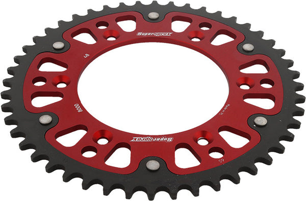 SUPERSPROX 链轮 REAR STEALTH SPROCKET ALU/STL 48T-520 红 BETA