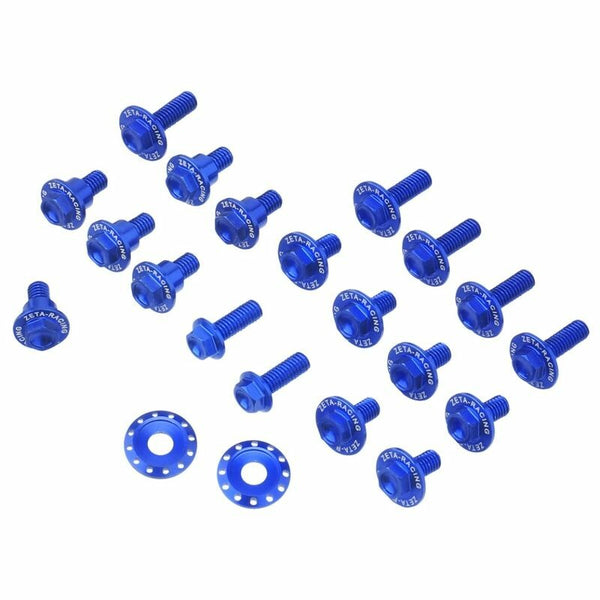 ZETA 五金件 ALUMINUM BOLT KIT YAM BLUE