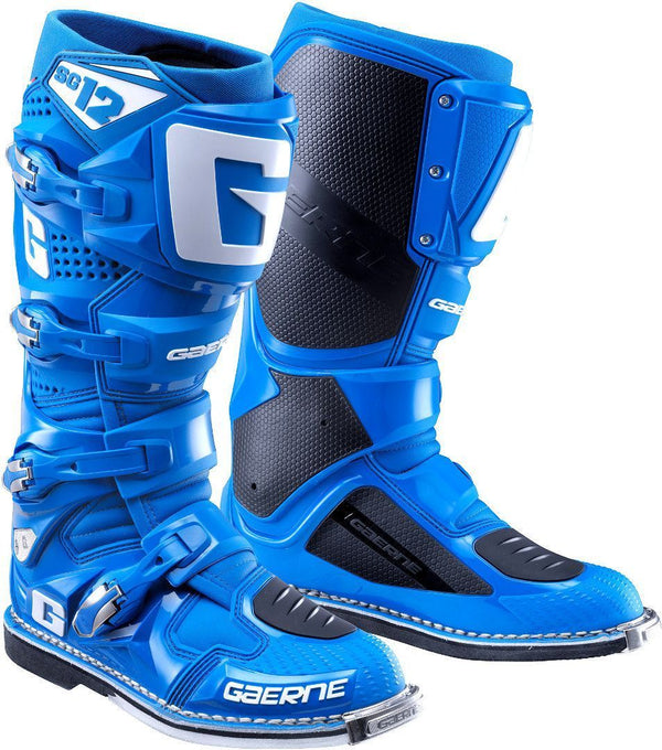Gaerne 骑行靴 SG-12 Motocross Boots Blue/White