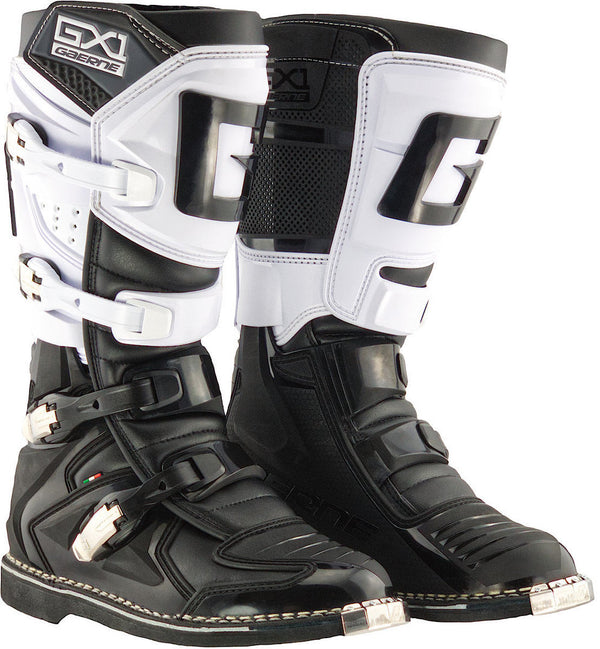 Gaerne GX-1 Goodyear Motocross Boots White/Black