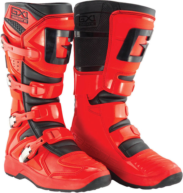 Gaerne GX-1 Evo Light-Welt Motocross Boots MX Red/Black