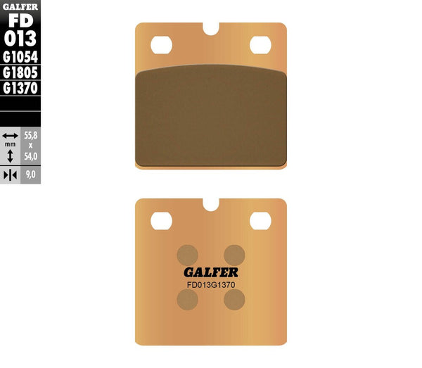 Galfer 刹车片 Ducati/BMW Brake Pads Sintered FD013G1370