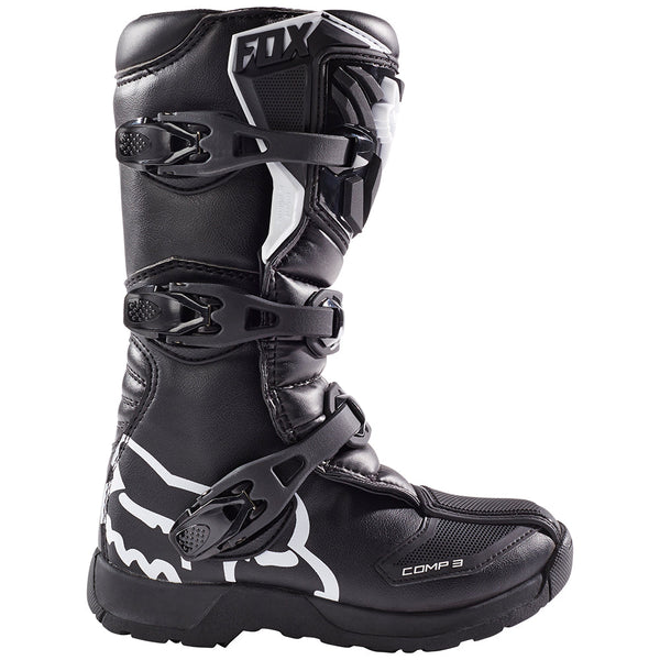 FOX Comp 青少年款 骑行靴 青年款 Comp 3 Boots [黑]